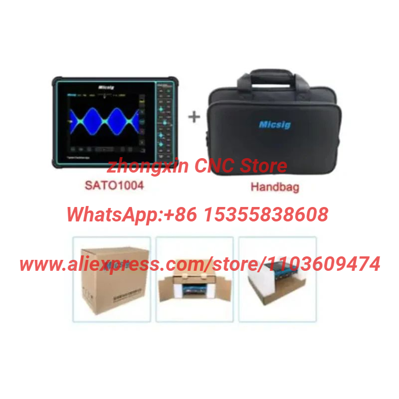 Handheld Tablet Oscilloscope Touchscreen 100Mhz - Oscilloscope automobile SATO1004 Micsig, tablette 8