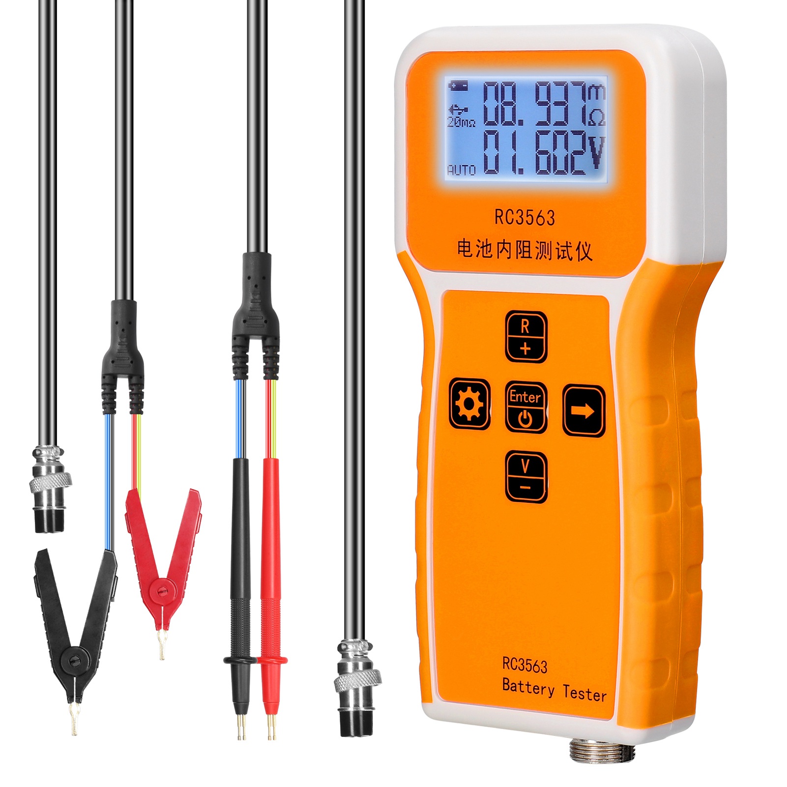 Battery Internal Resistance Tester Four Wire - Testeur de résistance interne et de