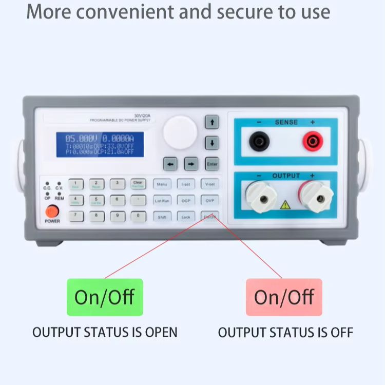 Programmable Linear Dc Power Supply 30V 10A - Alimentation électrique programmable régulée linéairement en