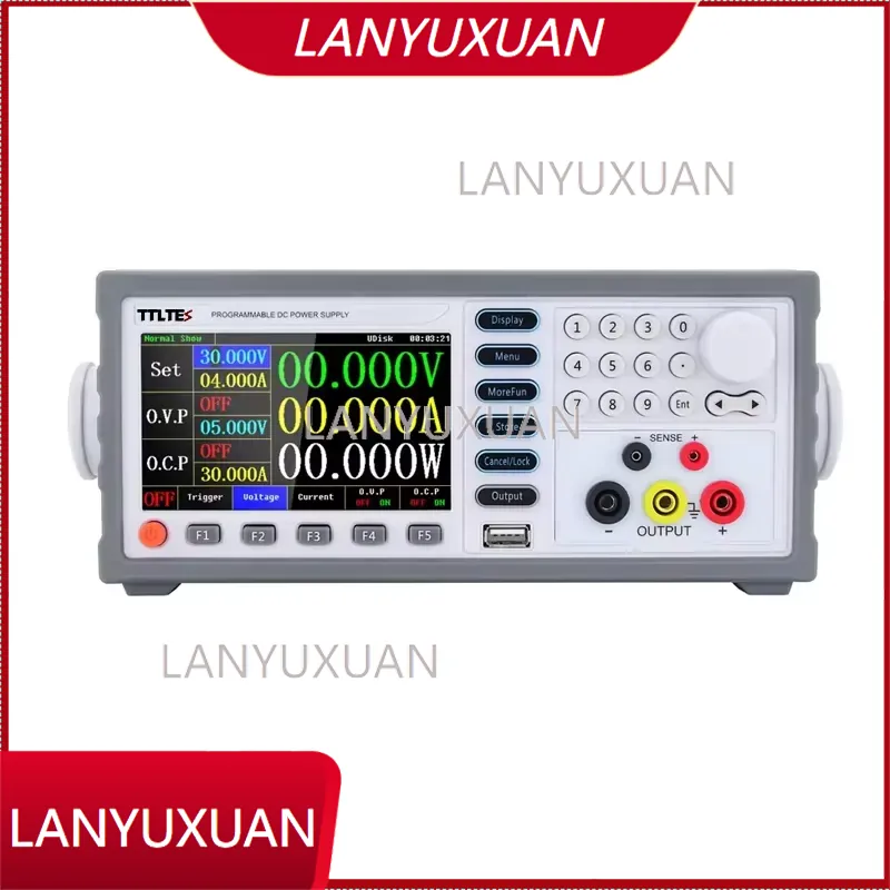 Programmable Linear Dc Power Supply 30V 10A - Alimentation linéaire programmable haute précision TDPE-L303/5/10SPL5