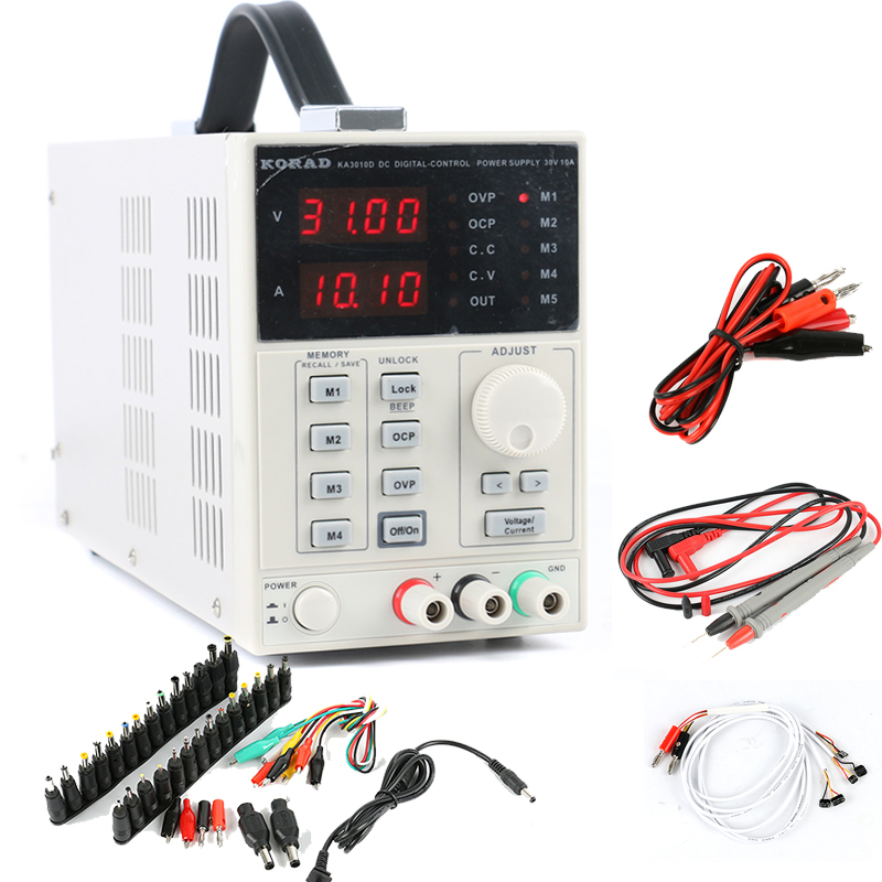 Programmable Linear Dc Power Supply 30V 10A - Alimentation électrique numérique linéaire de laboratoire