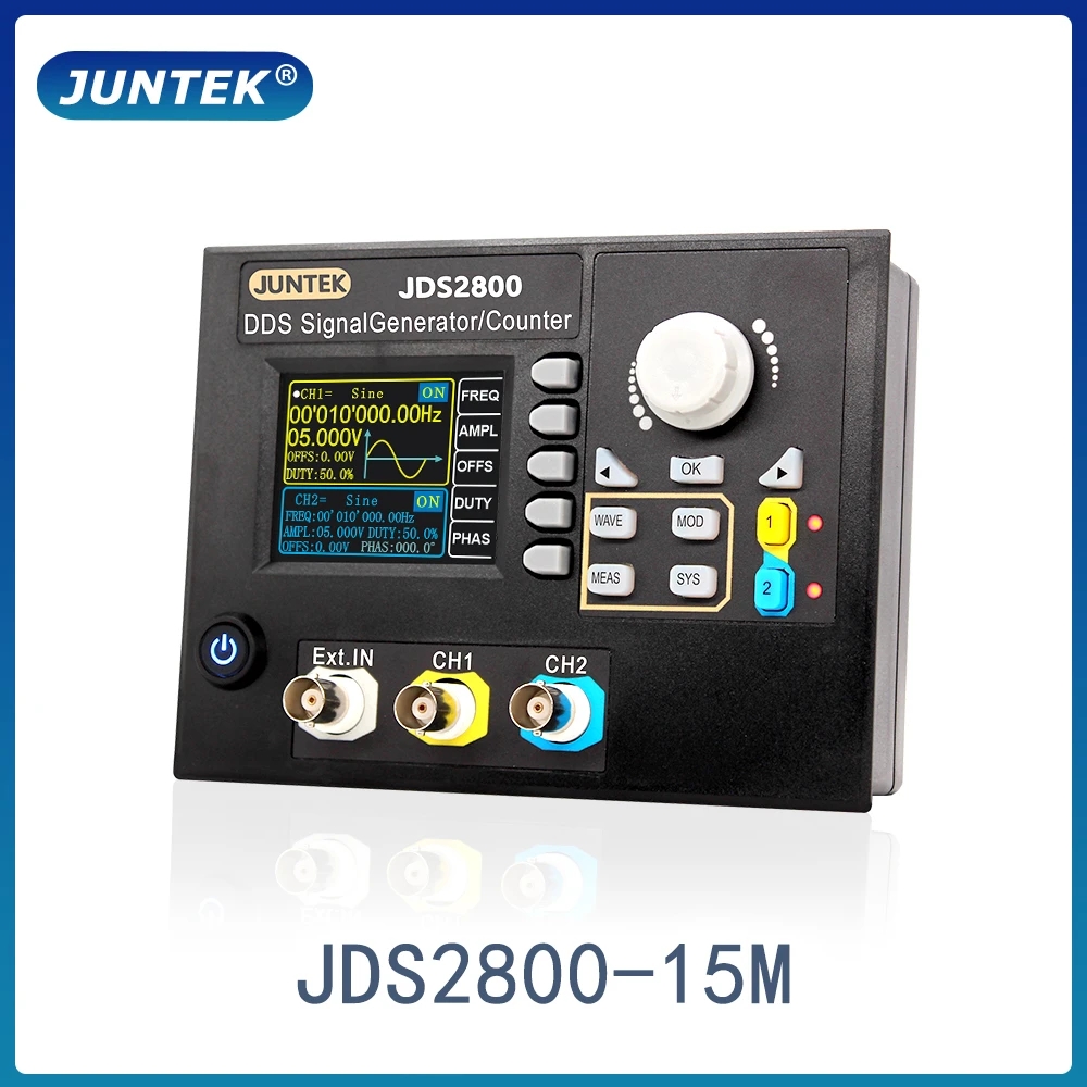 Dual Channel Arbitrary Waveform Function Generator 60Mhz - Générateur JDS2800-15M de forme d'onde d'insecticraire