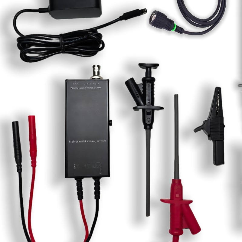 High Voltage Differential Probe 100Mhz 1300V - Sonde différentielle isolée haute tension, bande