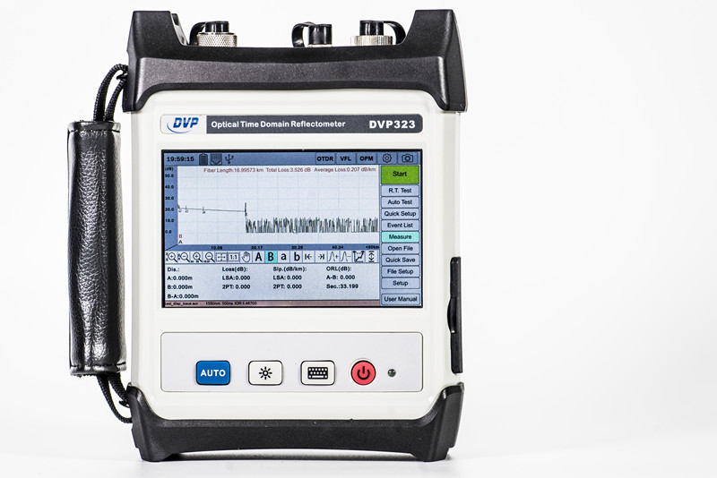 Optical Time Domain Reflectometer Otdr 1310 1550Nm - Testeur de fibre optique OTDR DVP323
