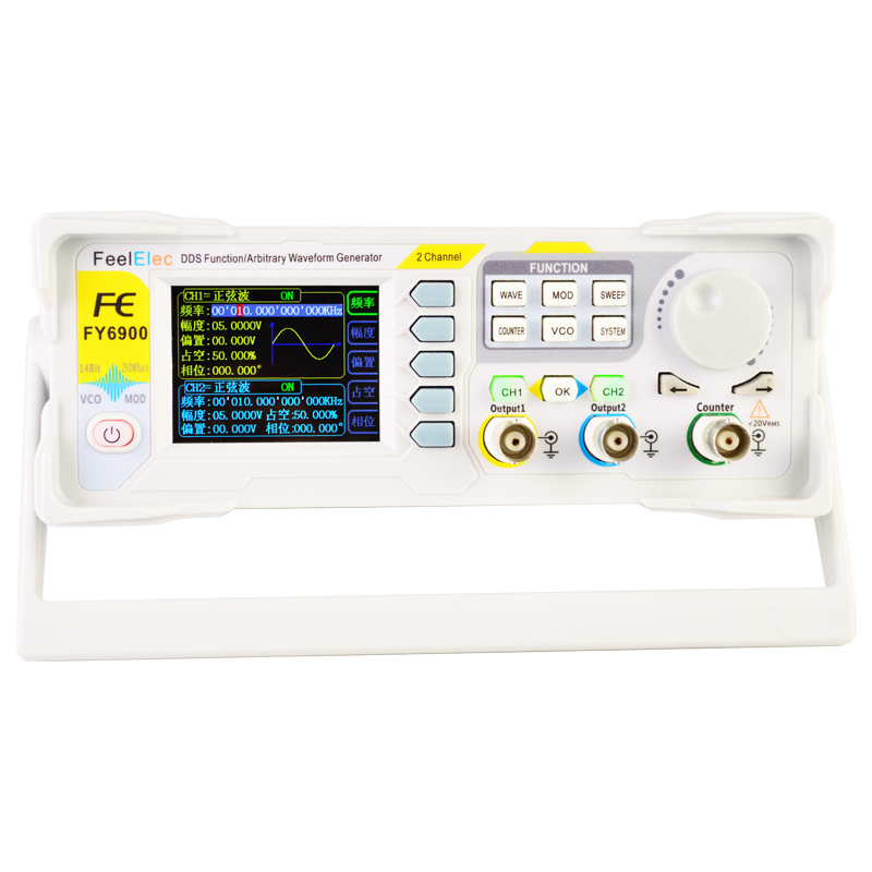 Dual Channel Arbitrary Waveform Function Generator 60Mhz - Générateur de signal de forme d'onde
