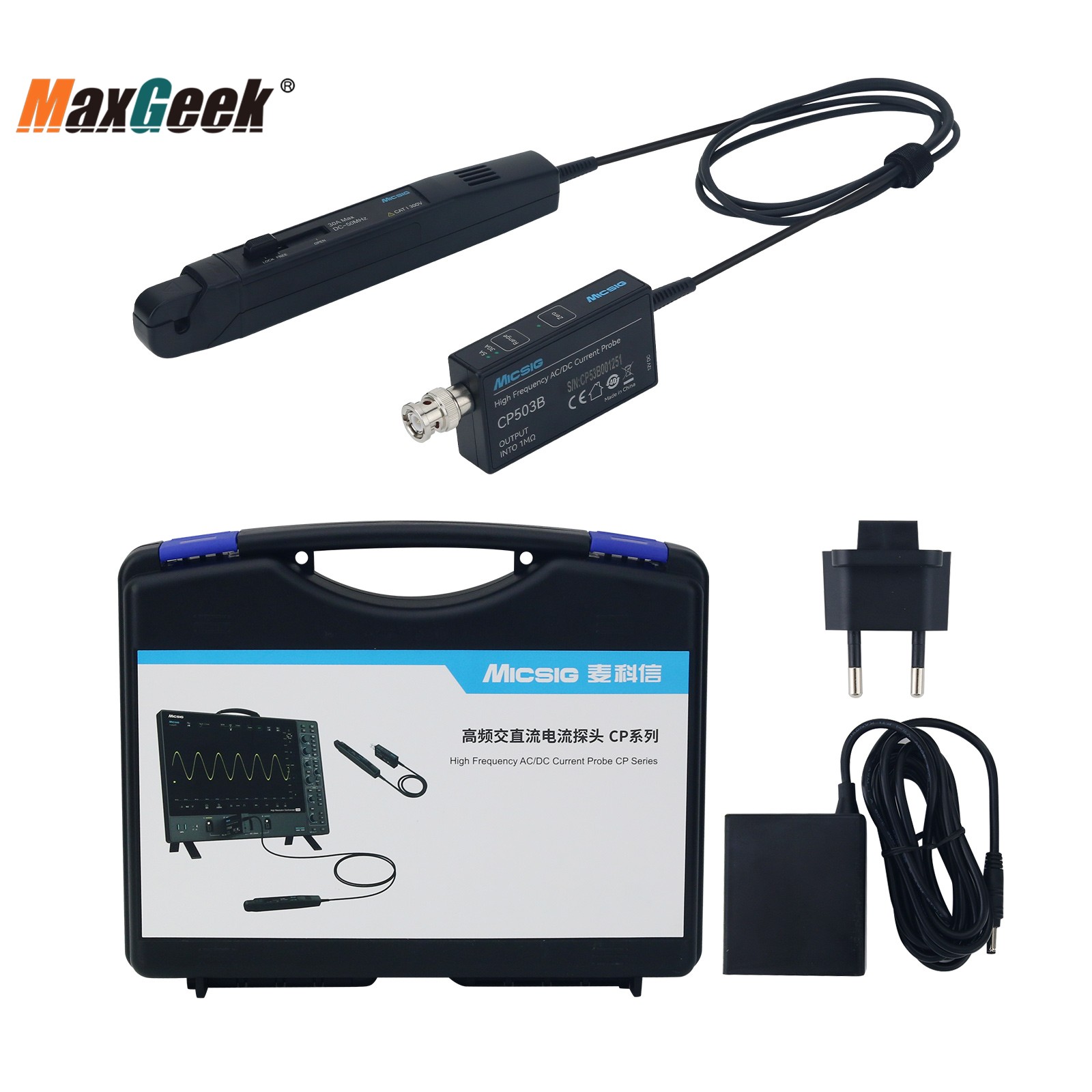 Current Probe Ac Dc 50Mhz Oscilloscope - Micsig sondes de courant AC/DC haute