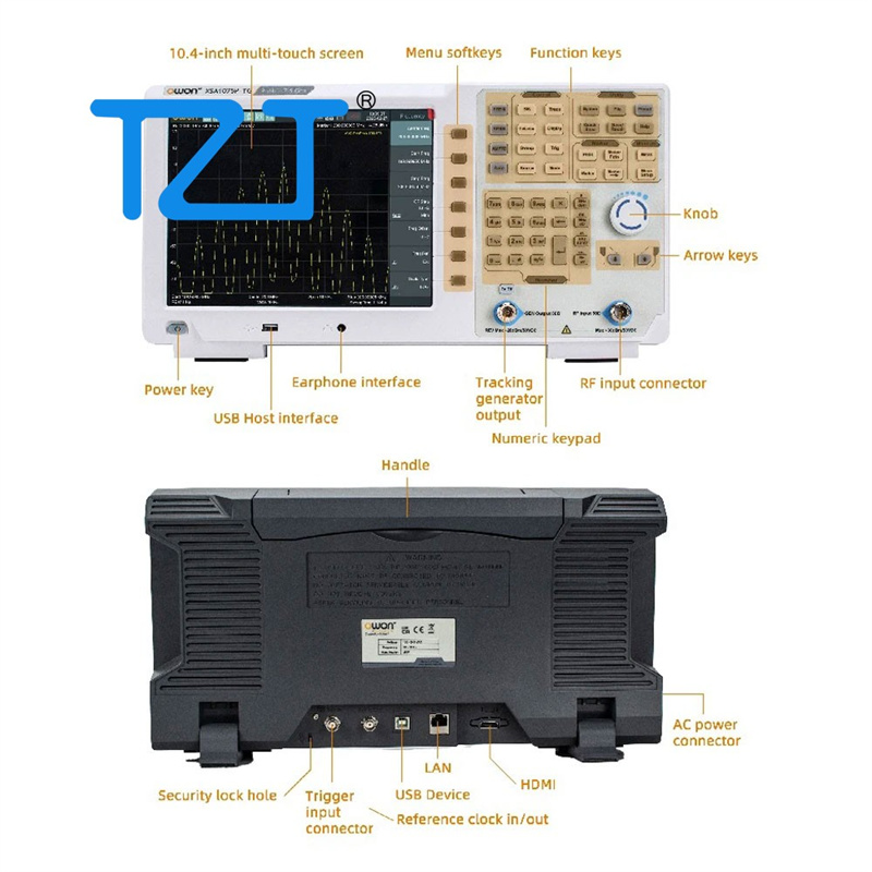 TZT OWON XSA1015P-TG/XSA1032P- - Spectrum Analyzer Tracking Generator 1.5Ghz avis et prix