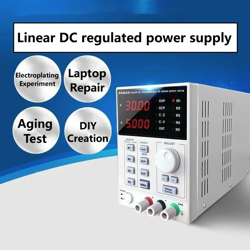 Alimentation électrique linéai - Programmable Linear Dc Power Supply 30V 10A avis et prix