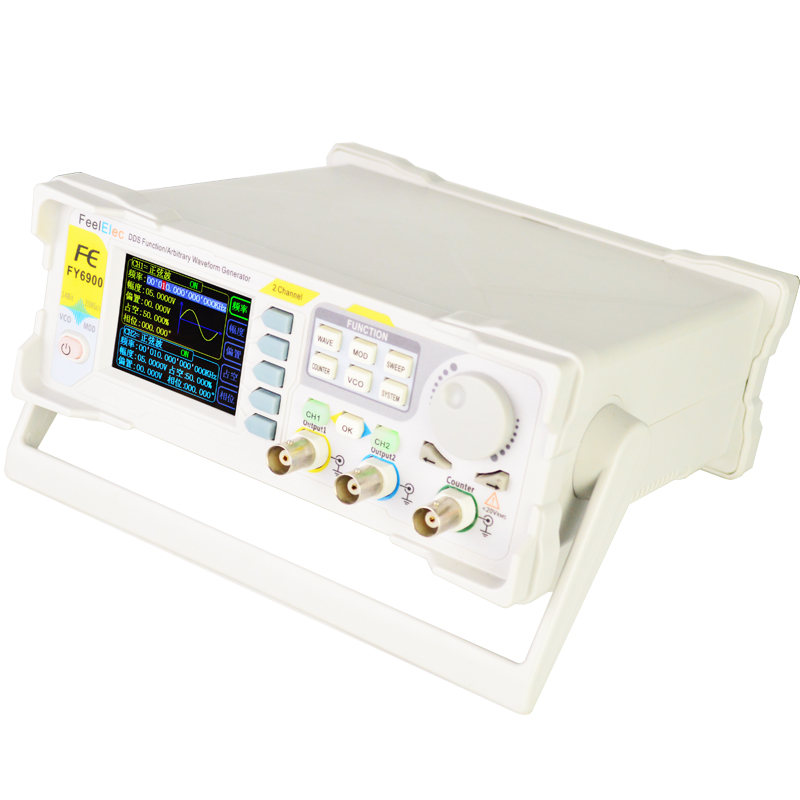 NOUVEAU FY6900 Générateur de s - Dual Channel Arbitrary Waveform Function Generator 60Mhz avis et prix
