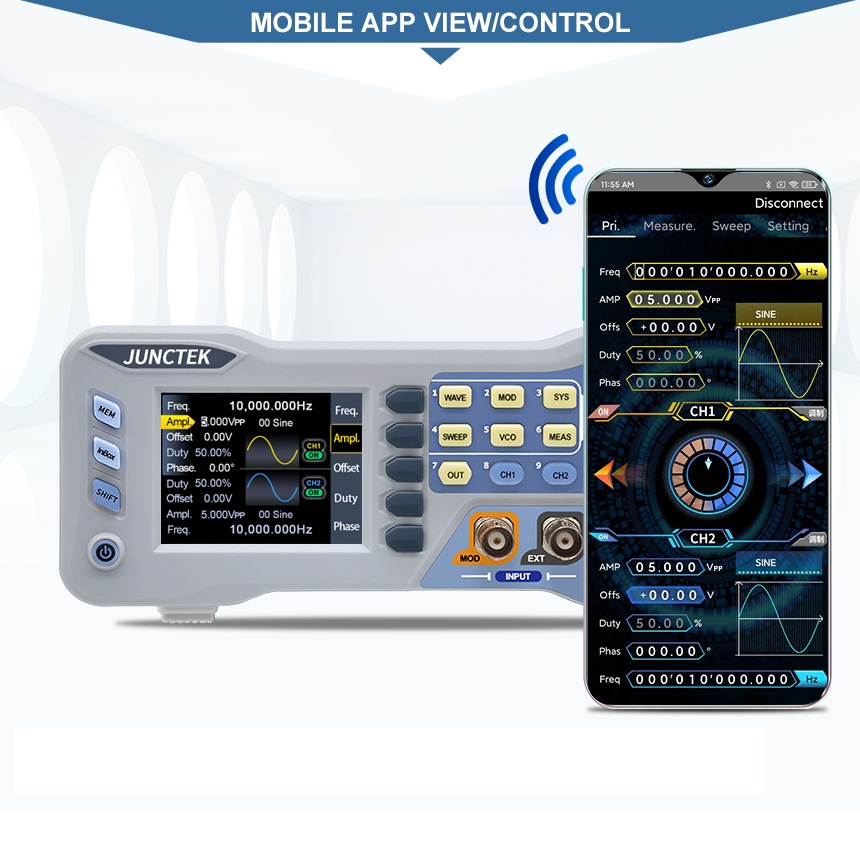 JDS8060 JDS8000 60Mhz fonction - Dual Channel Arbitrary Waveform Function Generator 60Mhz avis et prix