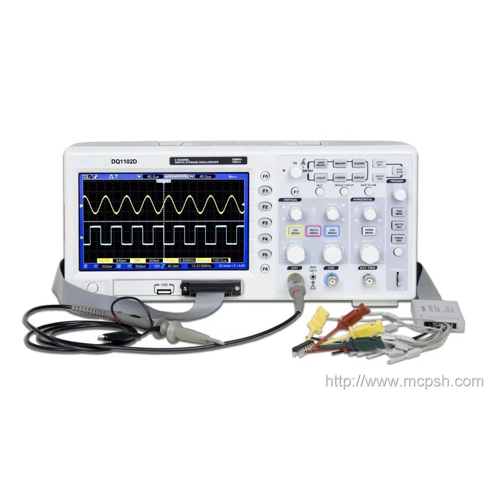 Oscilloscope numérique DQ9104  - Digital Storage Oscilloscope 4 Channel 100Mhz avis et prix