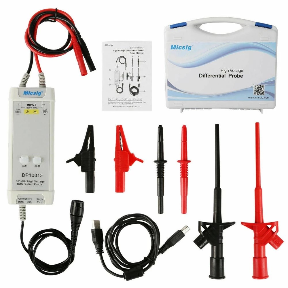 2025Micsig Oscilloscope 1300V  - High Voltage Differential Probe 100Mhz 1300V avis et prix