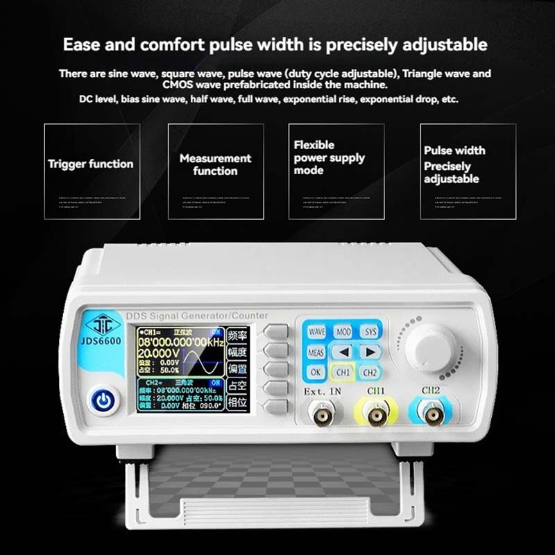 Compteur générateur de Signal  - Dual Channel Arbitrary Waveform Function Generator 60Mhz avis et prix
