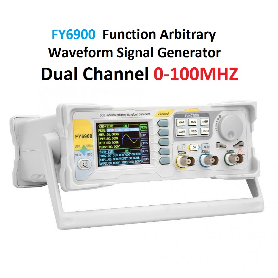 Générateur de signal numérique - Dual Channel Arbitrary Waveform Function Generator 60Mhz avis et prix