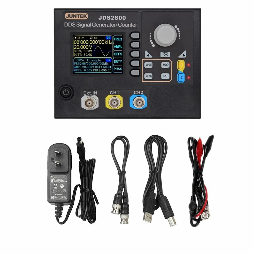 Générateur JDS2800-15M de form - Dual Channel Arbitrary Waveform Function Generator 60Mhz avis et prix