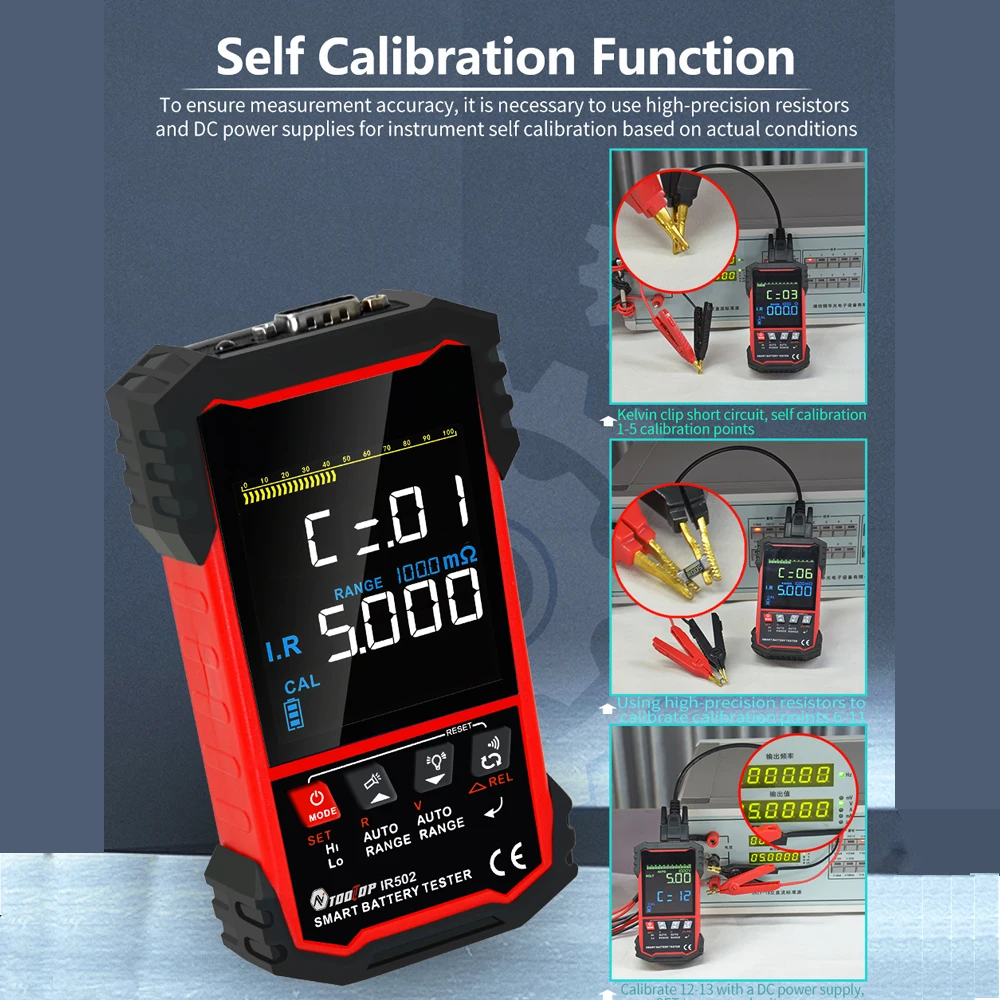 TOl'hyTOP-Testeur de batterie  - Battery Internal Resistance Tester Four Wire avis et prix