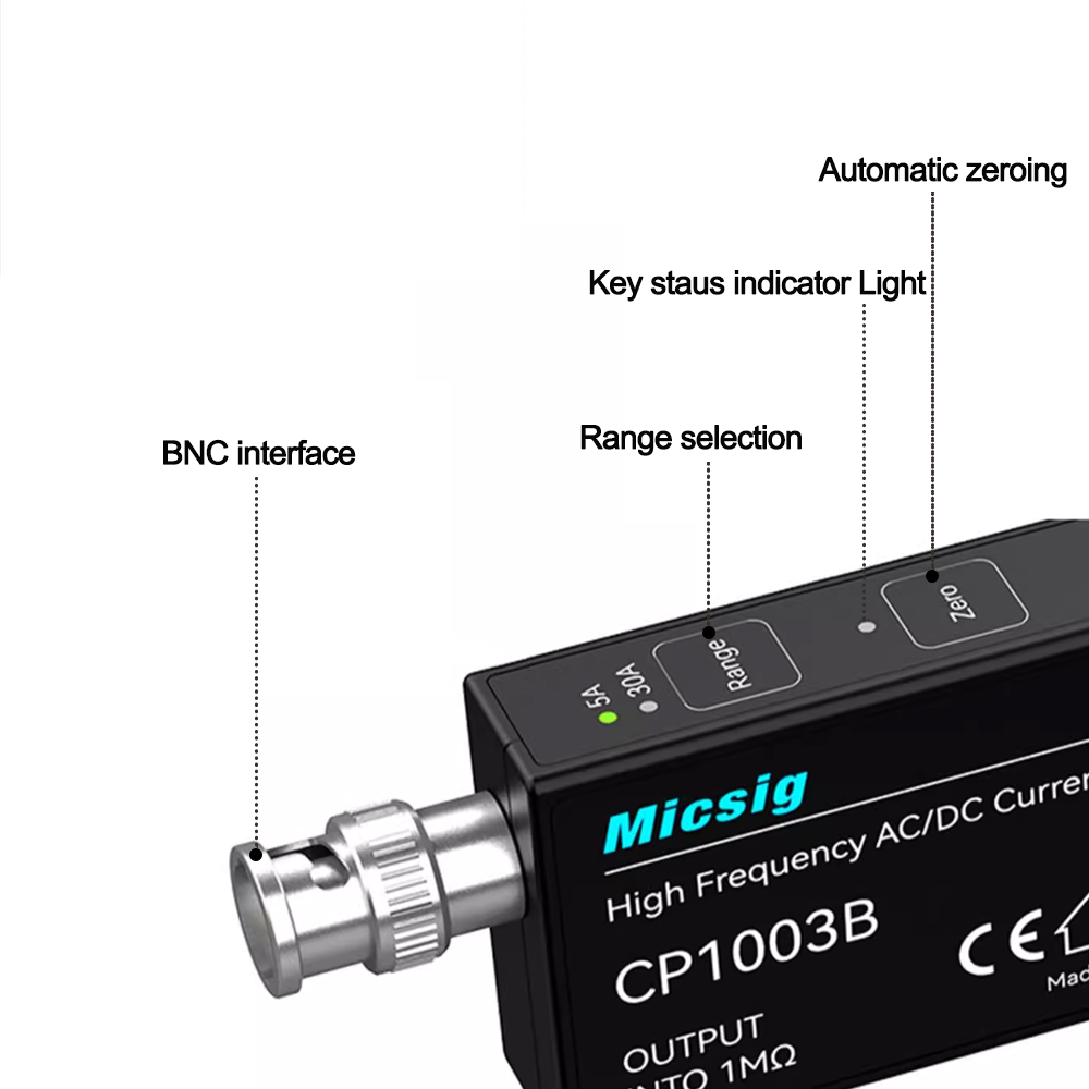 Sonde de courant haute fréquen - Current Probe Ac Dc 50Mhz Oscilloscope avis et prix