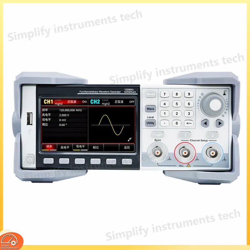 Générateur de fonctions à onde - Dual Channel Arbitrary Waveform Function Generator 60Mhz avis et prix
