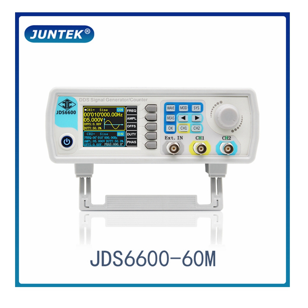 JDS6600 60MHz DDS fonction gén - Dual Channel Arbitrary Waveform Function Generator 60Mhz avis et prix