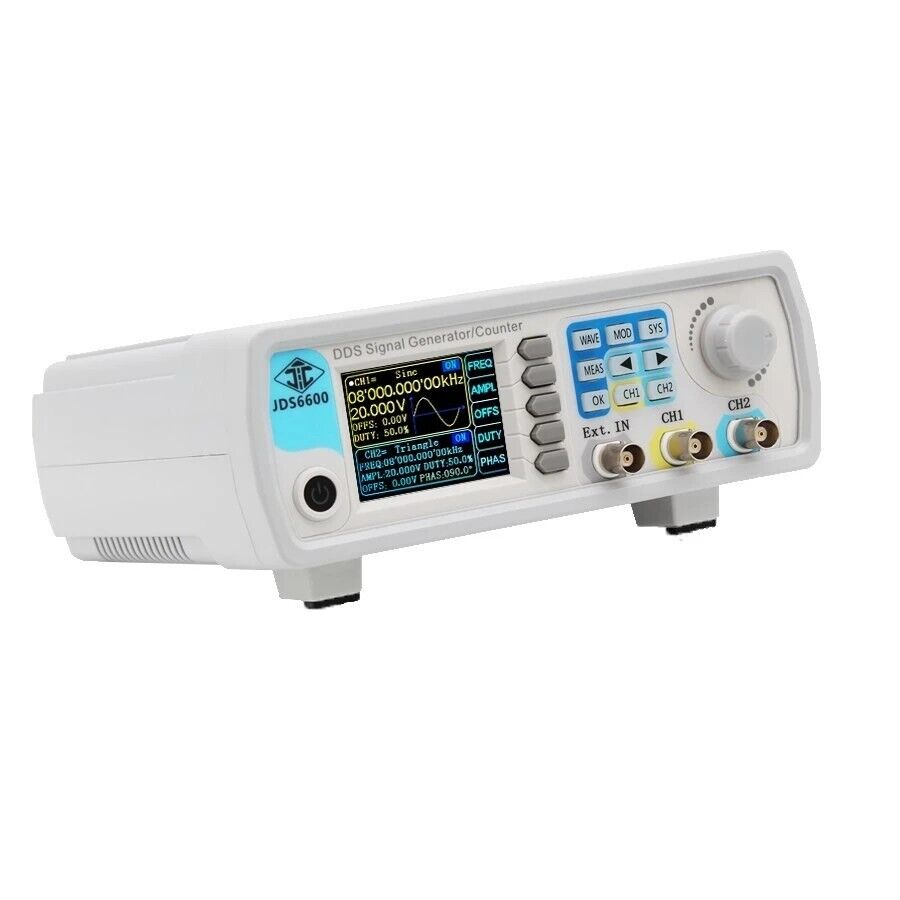 JDS6600 60MHz DDS fonction gén - Dual Channel Arbitrary Waveform Function Generator 60Mhz avis et prix