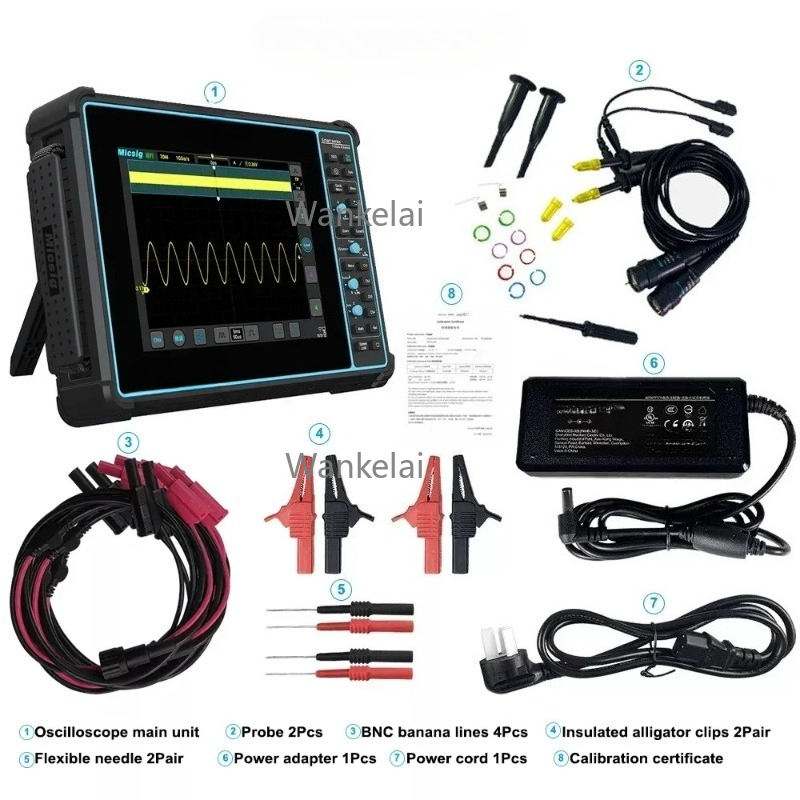 Oscilloscope de tablette autom - Handheld Tablet Oscilloscope Touchscreen 100Mhz avis et prix